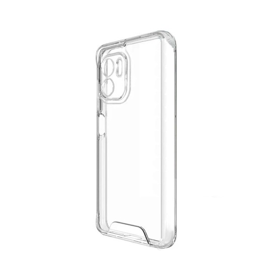 Capa de Silicone com Cantos Rígidos para Xiaomi Redmi A1 2021 Transparente